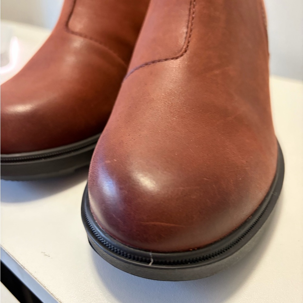 Sorel Women's Side Zip Wedge Ankle Boots - Picture 9 of 15